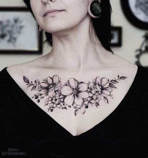 tatuajes arriba del pecho mujer|Tatuajes Bonitos para Mujer en el Pecho: Ideas Elegantes y ...